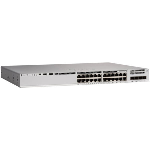 Switch Cisco C9200L-24T-4G-E 24 porturi 4 x 1G SFP