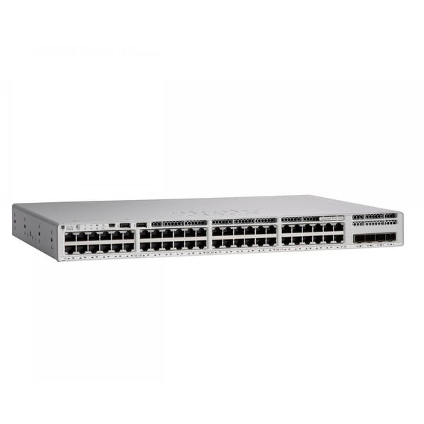 Switch Cisco C9200L-48T-4G-E 48 porturi, 4 x 1G