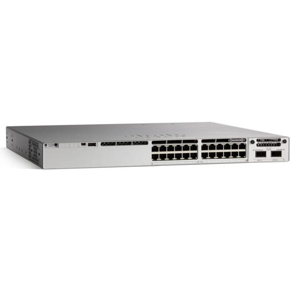 Switch Cisco C9300-24P-A 24 porturi, PoE+