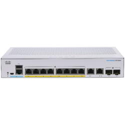 Switch Cisco CBS350-8P-E-2G-EU 8 porturi Gigabit, PoE, 2x1G Combo