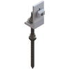 Kinsend Metal roof with wooden beam L feet + Hanger Bolts Kits