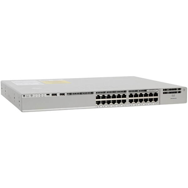 Switch Cisco Catalyst 9200 24 port PoE+, Network Advantage