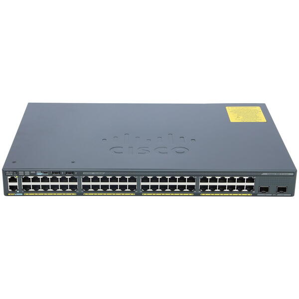 Switch Cisco Catalyst 2960-X 48 port Gigabit, 2 x 10G SFP+, LAN Base