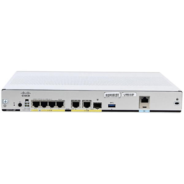 Router Cisco C1111-4P, ISR 1100, 4 Port