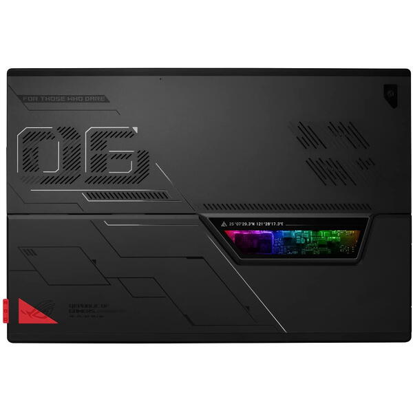 Laptop Asus ROG Flow X13 GV301RC, 13.4 inch UHD+ Touch, AMD Ryzen 7 6800HS, 16GB DDR5, 512GB SSD, GeForce RTX 3050 4GB, Win 11 Home, Off Black