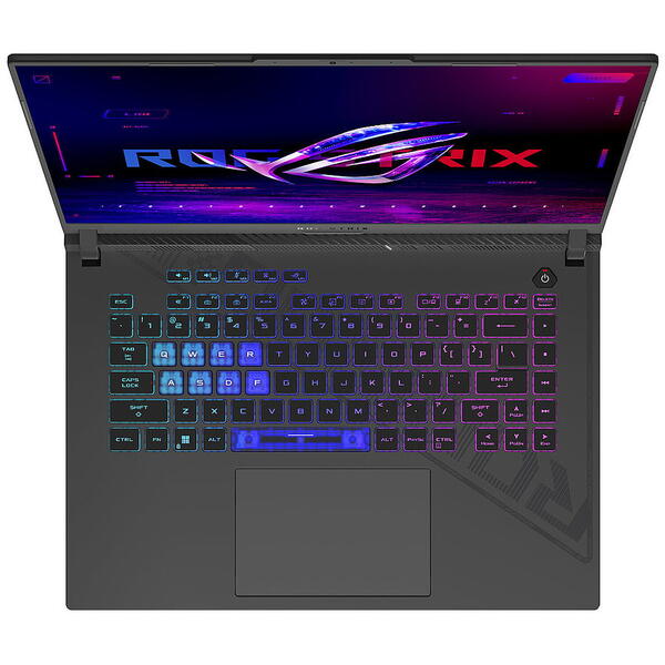 Laptop Asus ROG Strix G16 G614JI, 16 inch QHD+ 240Hz, Intel Core i9-13980HX, 32GB DDR5, 1TB SSD, GeForce RTX 4070 8GB, Win 11 Home,Volt Green