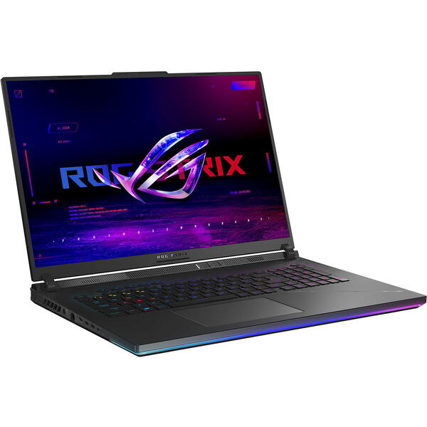 Laptop Asus ROG Strix SCAR 18 G834JZ, 18 inch QHD+ 240Hz G-Sync, Intel Core i9-13980HX, 32GB DDR5, 1TB SSD, GeForce RTX 4080 12GB, Win 11 Home, Black