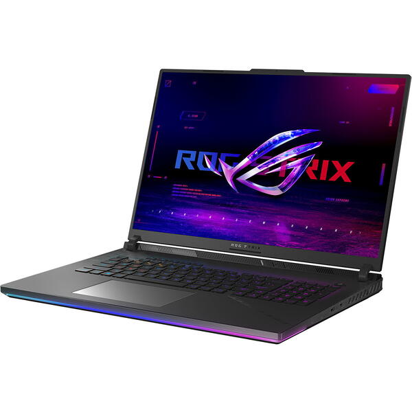 Laptop Asus ROG Strix SCAR 18 G834JZ, 18 inch QHD+ 240Hz, Intel Core i9-13980HX, 64GB DDR5, 1TB SSD, GeForce RTX 4080 12GB, Black