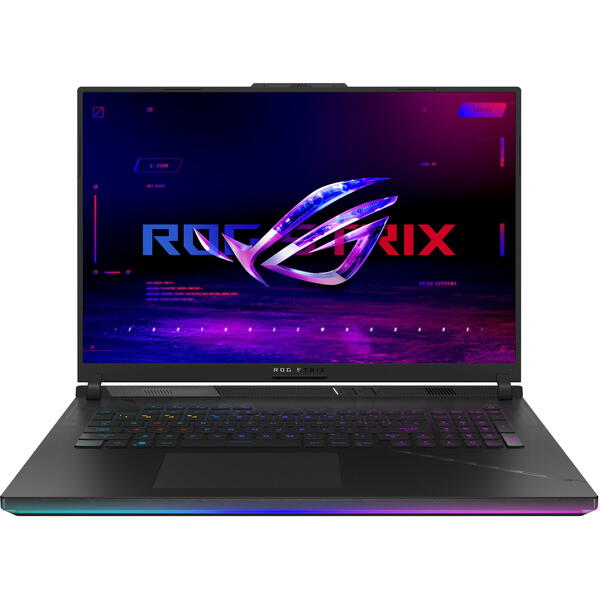 Laptop Asus ROG Strix G18 G814JI, 18 inch QHD+ 240Hz, Intel Core i7-13650HX, 16GB DDR5, 1TB SSD, GeForce RTX 4070 8GB, Eclipse Gray