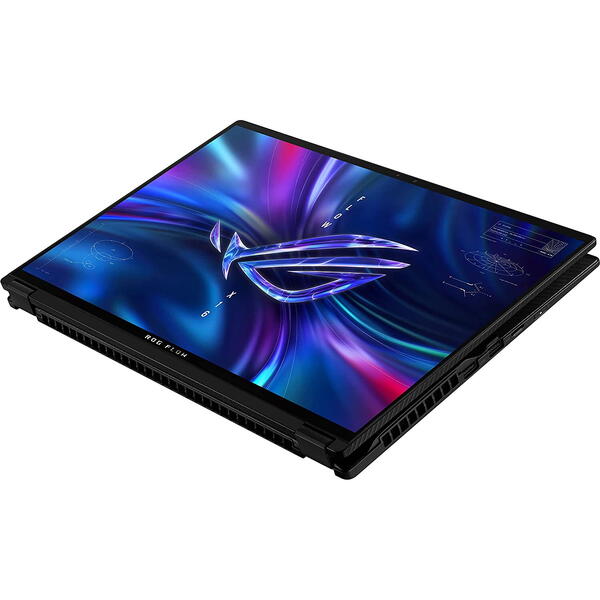 Laptop Gaming Asus ROG Flow X16 GV601VU 16 inch QHD+ 240Hz Mini LED Touch, Intel Core i9-13900H, 16GB DDR5, 1TB SSD, GeForce RTX 4050 6GB, Win 11 Home, Off Black