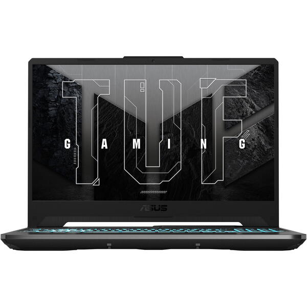 Laptop Gaming Asus TUF F15 FX506HF, 15.6 inch FHD 144Hz, Intel Core i5-11400H, 16GB DDR4, 512GB SSD, GeForce RTX 2050 4GB, Graphite Black