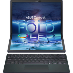 Zenbook 17 Fold OLED UX9702AA, 17.3 inch 2560 x1920 Touch, Intel Core i7-1250U, 16GB DDR5, 1TB SSD, Intel Iris Xe, Win 11 Pro, Tech Black
