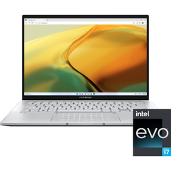 Laptop Asus Zenbook 14 OLED UX3402ZA, 14 inch 2.8K 90Hz, Intel Core i5-1240P, 16GB DDR5, 1TB SSD, Intel Iris Xe, Win 11 Home, Aqua Celadon