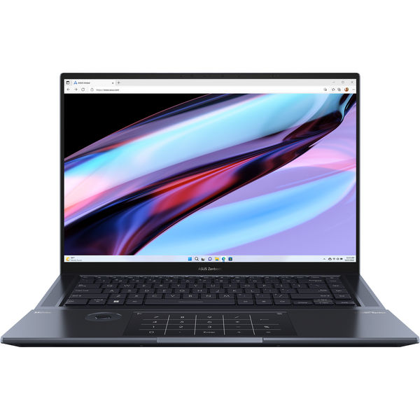 Ultrabook Asus Zenbook Pro 16X OLED UX7602ZM, 16 inch 4K Touch, Intel Core i9-12900H, 32GB DDR5, 2TB SSD, GeForce RTX 3060 6GB, Win 11 Pro, Tech Black