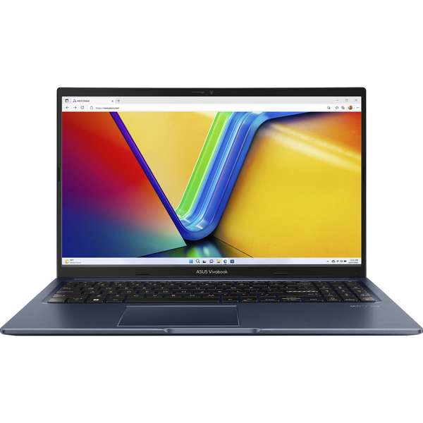 Laptop Asus Vivobook 15 X1502ZA, 15.6 inch FHD, Intel Core i7-1260P, 16GB DDR4, 512GB SSD, Intel Iris Xe, Quiet Blue