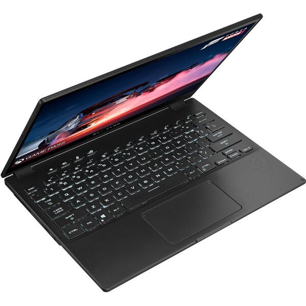 Laptop Asus ROG Flow X13 GV301RA, 13.4 inch UHD+ Touch, AMD Ryzen 7 6800HS, 16GB DDR5, 512GB SSD, Radeon 680M, Win 11 Home, Off Black