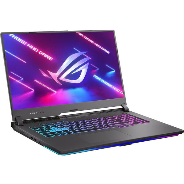 Laptop Gaming Asus ROG Strix G17 G713RC, 17.3 inch FHD 144Hz, AMD Ryzen 7 6800H, 16GB DDR5, 1TB SSD, GeForce RTX 3050 4GB, Eclipse Gray