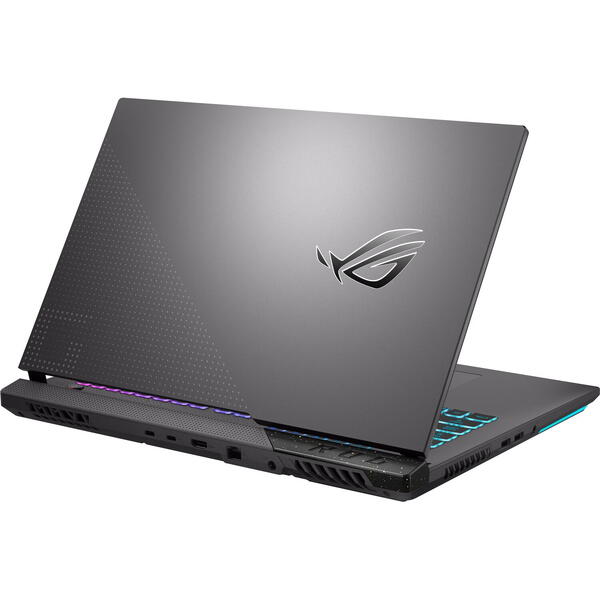 Laptop Asus ROG Strix G17 G713PU, 17.3 inch QHD 240Hz, AMD Ryzen 9 7945HX, 16GB DDR5, 1TB SSD, GeForce RTX 4050 6GB, Eclipse Gray