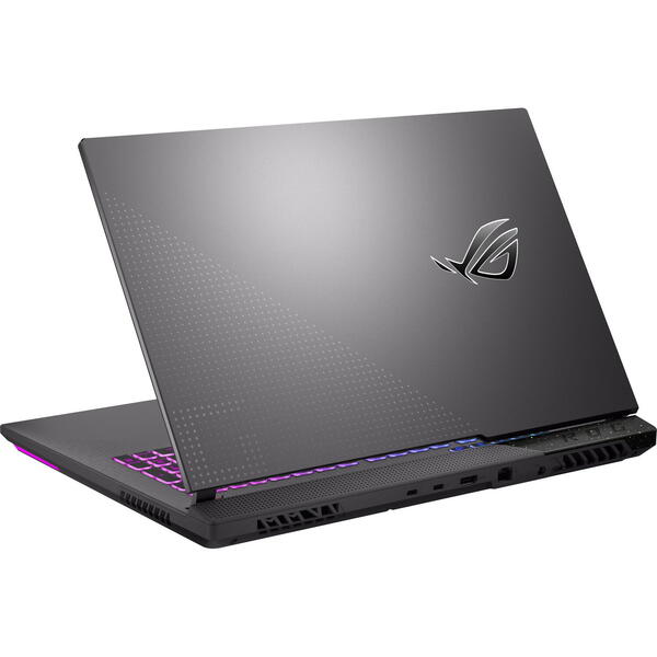 Laptop Asus ROG Strix G17 G713PU, 17.3 inch QHD 240Hz, AMD Ryzen 9 7945HX, 16GB DDR5, 1TB SSD, GeForce RTX 4050 6GB, Eclipse Gray