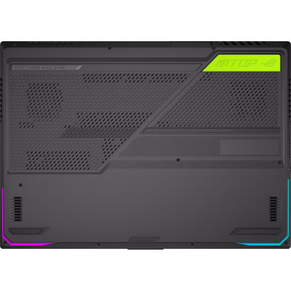 Laptop Asus ROG Strix G17 G713PU, 17.3 inch QHD 240Hz, AMD Ryzen 9 7945HX, 16GB DDR5, 1TB SSD, GeForce RTX 4050 6GB, Eclipse Gray