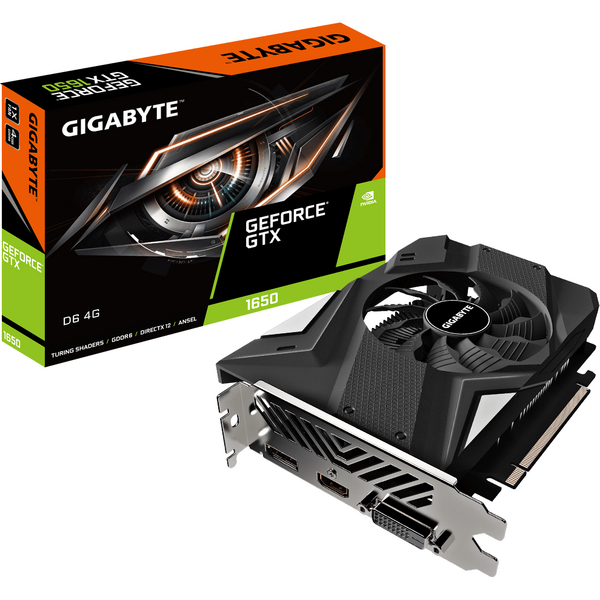 Placa video Gigabyte GeForce GTX 1650 D6 4GB GDDR6 128 Bit Rev. 2.0