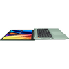 Laptop Asus Vivobook S 15 OLED K3502ZA, 15.6 inch 2.8K 120Hz, Intel Core i7-12700H, 16GB DDR4, 1TB SSD, Intel Iris Xe, Win 11 Pro, Brave Green