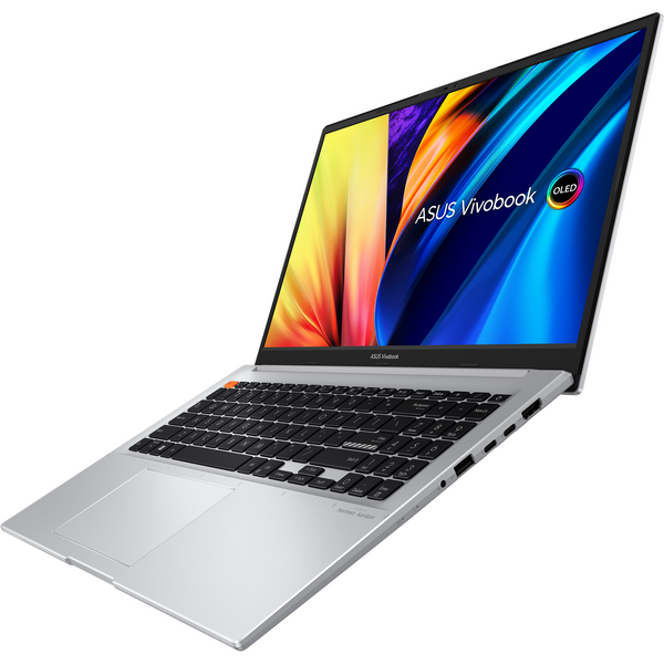 Laptop Asus Vivobook S 15 OLED K3502ZA, 15.6 inch 2.8K 120Hz, Intel Core i5-12500H, 16GB DDR4, 512GB SSD, Intel Iris Xe, Win 11 Home, Neutral Grey