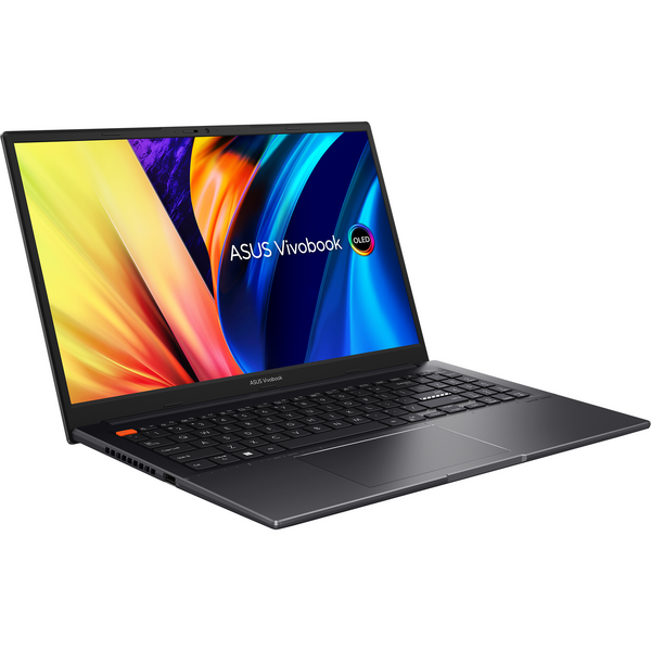 Laptop Asus Vivobook S 15 OLED K3502ZA, 15.6 inch 2.8K 120Hz, Intel Core i7-12700H, 16GB DDR4, 1TB SSD, Intel Iris Xe, Win 11 Pro, Indie Black