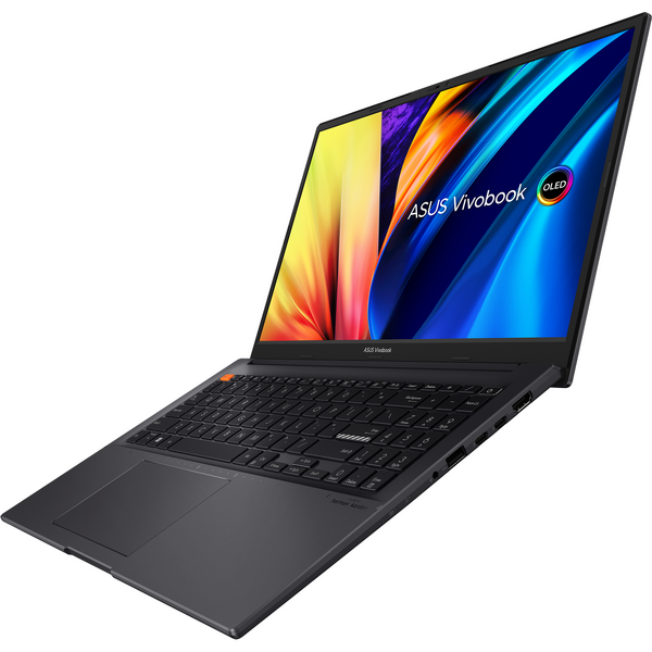 Laptop Asus Vivobook S 15 OLED M3502RA, 15.6 inch 2.8K 120Hz, AMD Ryzen 9 6900HX, 16GB DDR5, 1TB SSD, Radeon, Win 11 Pro, Indie Black