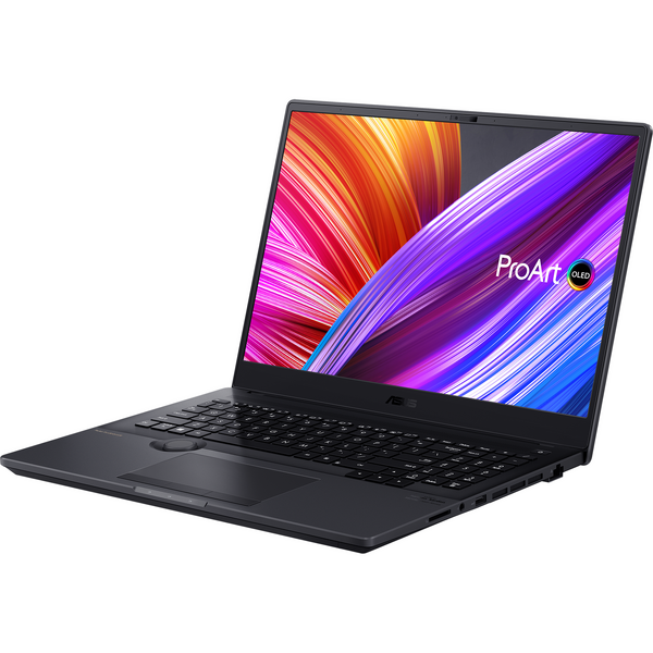 Laptop Asus ProArt Studiobook Pro 16 OLED H7600ZW, 16 inch 4K, Intel Core i9-12900H, 64GB DDR5, 2x 1TB SSD, GeForce RTX 3080 Ti 16GB, Win 11 Pro, Mineral Black