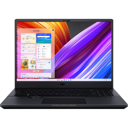 Laptop Asus ProArt Studiobook Pro 16 OLED H7600ZW, 16 inch 4K, Intel Core i9-12900H, 64GB DDR5, 2x 1TB SSD, GeForce RTX 3080 Ti 16GB, Win 11 Pro, Mineral Black