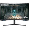 Monitor LED Samsung Odyssey G6 LS32BG650EUXEN Curbat 32 inch QHD 1 ms 240 Hz HDR Negru