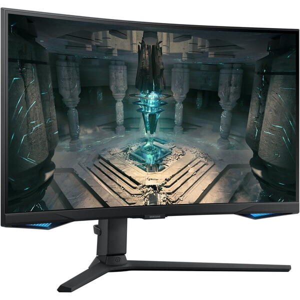 Monitor Gaming Samsung Odyssey G6 LS27BG650EUXEN 27 inch QHD VA 1 ms 240 Hz HDR, Curbat, Negru