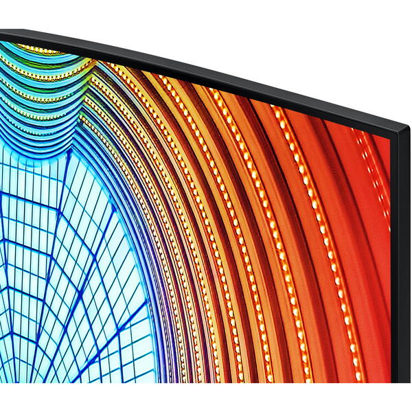 Monitor LED Samsung ViewFinity S6 S65UA LS34A650UBUXEN Curbat 34 inch UWQHD 5 ms 100 Hz USB-C HDR Negru
