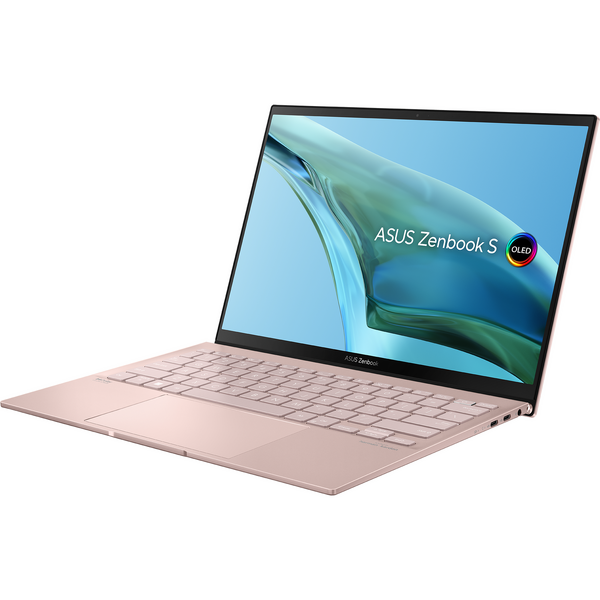 Laptop Asus Zenbook S 13 OLED UM5302TA, 13.3 inch 2.8K Touch, AMD Ryzen 7 6800U, 16GB DDR5, 1TB SSD, Radeon 680M, Win 11 Pro, Vestige Beige