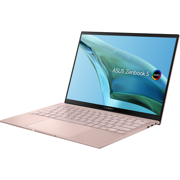 Laptop Asus Zenbook S 13 OLED UM5302TA, 13.3 inch 2.8K Touch, AMD Ryzen 7 6800U, 16GB DDR5, 512GB SSD, Radeon 680M, Win 11 Pro, Vestige Beige