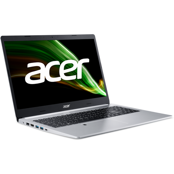 Laptop Acer Aspire 5 A515-45, 15.6 inch FHD IPS, AMD Ryzen 7 5700U, 8GB DDR4, 512GB SSD, Radeon, Silver