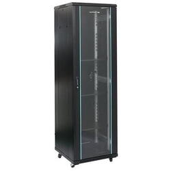 47U 800x800, montare pe podea, usa din sticla, panouri laterale detasabile si securizate