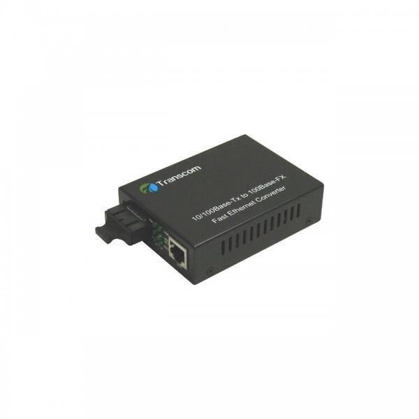 Media Convertor Transcom 10/100M 850nm Multimode 550m conector SC