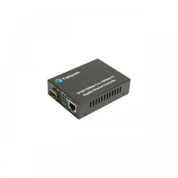 Media Convertor Transcom 10/100/1000M 1 port RJ45, 1 SLOT SFP 1.25G