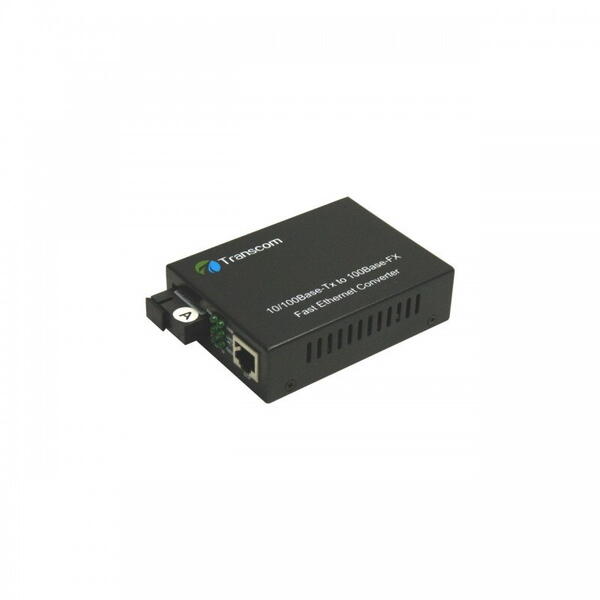 Media Convertor Transcom 10/100M 1310/1550nm WDM, Type A Singlemode 40km, conector SC