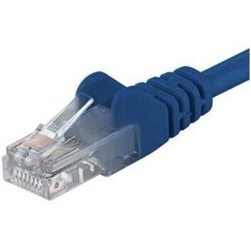 Patch Cord PremiumCord UTP RJ45-RJ45 Cat.5e 1.5m, albastru