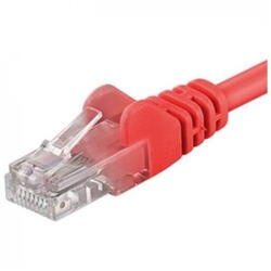 Patch Cord PremiumCord UTP RJ45-RJ45 Cat.6, 0.5m, rosu