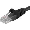 Patch Cord PremiumCord UTP RJ45-RJ45 Cat.5e 1.5m, negru