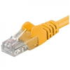 Patch Cord PremiumCord UTP RJ45-RJ45 Cat.5e 0.5m, galben