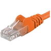 Patch Cord PremiumCord UTP RJ45-RJ45 Cat.5e 0.5m, portocaliu