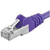 Patch Cord PremiumCord SFTP RJ45-RJ45 Cat.6A, 5m, violet