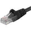 Patch Cord PremiumCord UTP RJ45-RJ45 Cat.5e 10m, negru