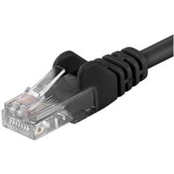 UTP RJ45-RJ45 Cat.6, 10m, negru