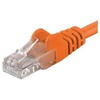 Patch Cord PremiumCord UTP RJ45-RJ45 Cat.6, 10m, portocaliu